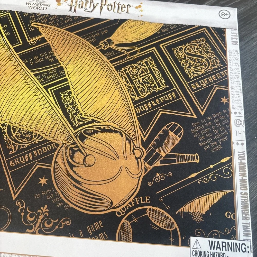 Harry Potter Golden Snitch 100 Piece Jigsaw Puzzle In Tin/ Sealed In Tin, Unique